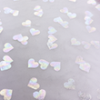 [S1882R-1083] [S1882R] Tulle with Rainbow Hearts (Lilac)