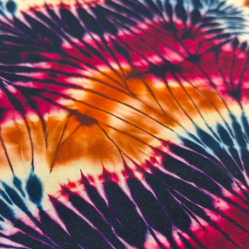 [S1872R] Rayon Poplin Digital Printed Colorful Batik