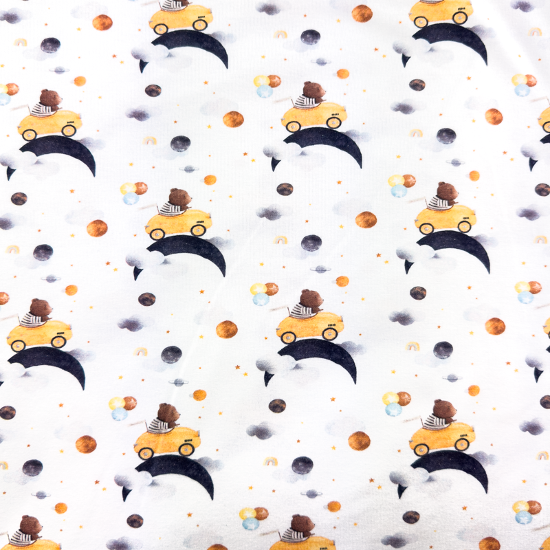 [S1826R] Jersey Digital Printed Rides To The Moon 