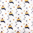 [S1826R-1128] [S1826R] Jersey Digital Printed Rides To The Moon  (White)