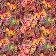 [S1889R-3682] [S1889R] Jersey Digital Printed Paisley (Design B)