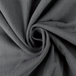 [S1926L-1027] [S1926L] Coton Lin Uni (Gris Foncé)