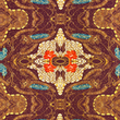 [S1952L-3681] [S1952L] Viscosa Lycra Pesada Impreso Digitalmente Batik (Design A)