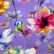 [S1961L-3686] [S1961L] Viscose Lycra Heavy Digital Printed Summer Flowers (Design F)