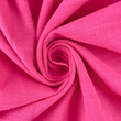 [S1926R-1049] [S1926R] Coton Lin Uni (Fuchsia)