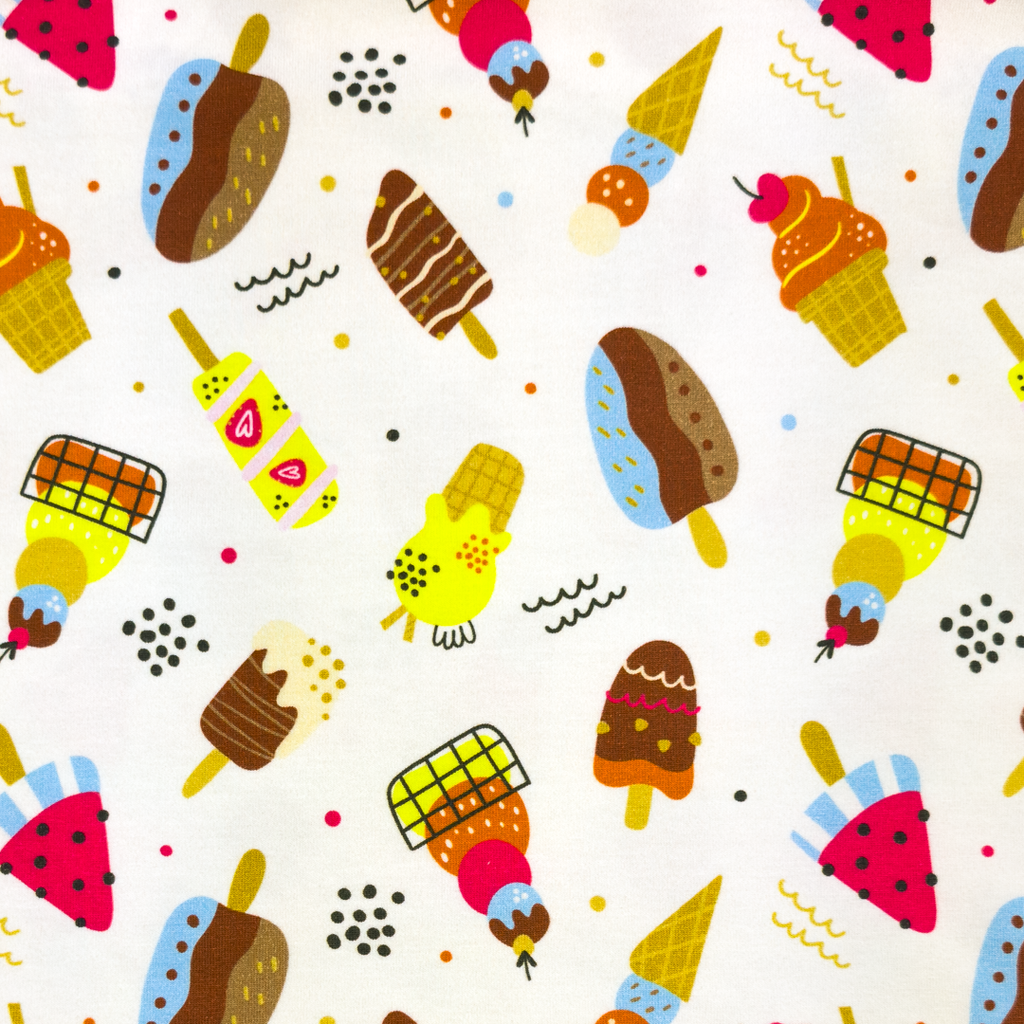 [S1996L] Jersey Printed Icecreams