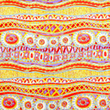 [S1901R-3001] [S1901R] Viscose Lycra Heavy Digital Printed Fun Circles (Stripes)