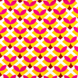 [S1905R-3601] [S1905R] Viscose Lycra Heavy Digital Printed Retro (Retro)