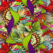 [S1906R-3682] [S1906R] Viscose Lycra Heavy Digital Printed Ornamental (Design B)