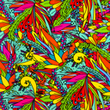 [S1906R-3683] [S1906R] Viscose Lycra Heavy Digital Printed Ornamental (Design C)