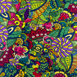 [S1906R-3684] [S1906R] Viscose Lycra Heavy Digital Printed Ornamental (Design D)