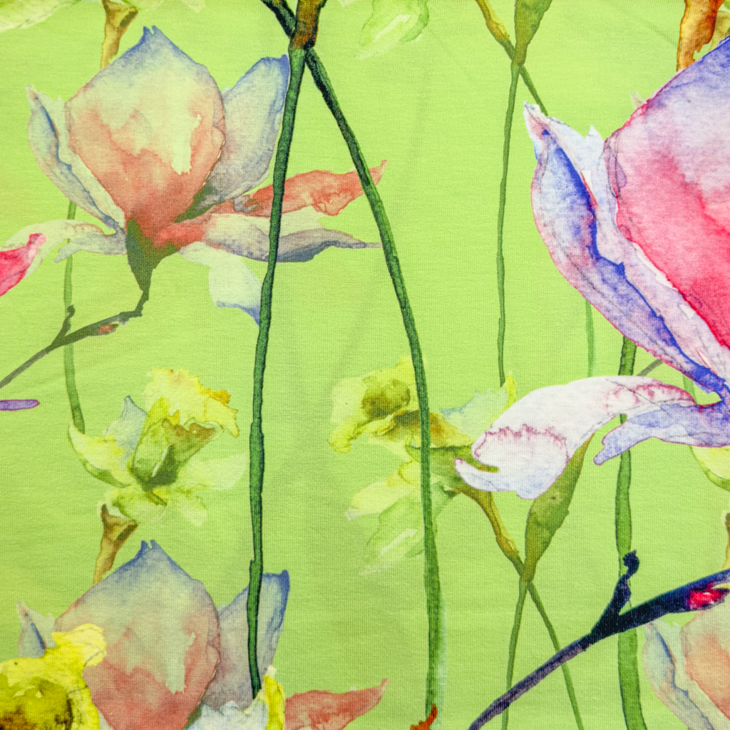 [S1925R] Lycra Viscosa Pesante Stampa Digitale Mix Fiori