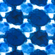 [S1947R-3682] [S1947R] Viscose Lycra Heavy Digital Printed Indigo (Design B)