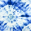 [S1947R-3683] [S1947R] Viskos Lycra Tung Digitaltryckt Indigo (Design C)