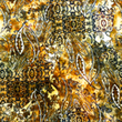 [S1957R-3682] [S1957R] Lycra Viscosa Pesante Stampa Digitale Modelli d'Epoca (Design B)