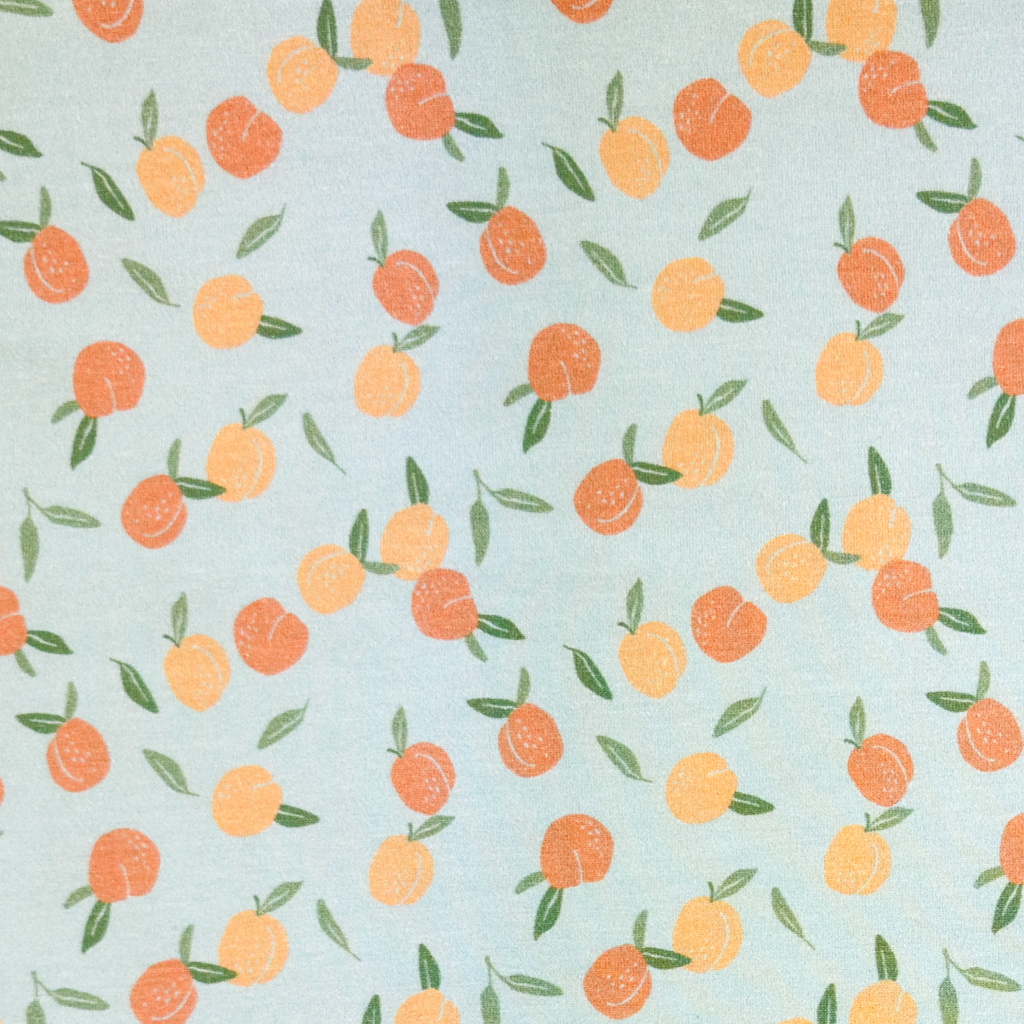 [S1990R] Jersey Printed Peaches