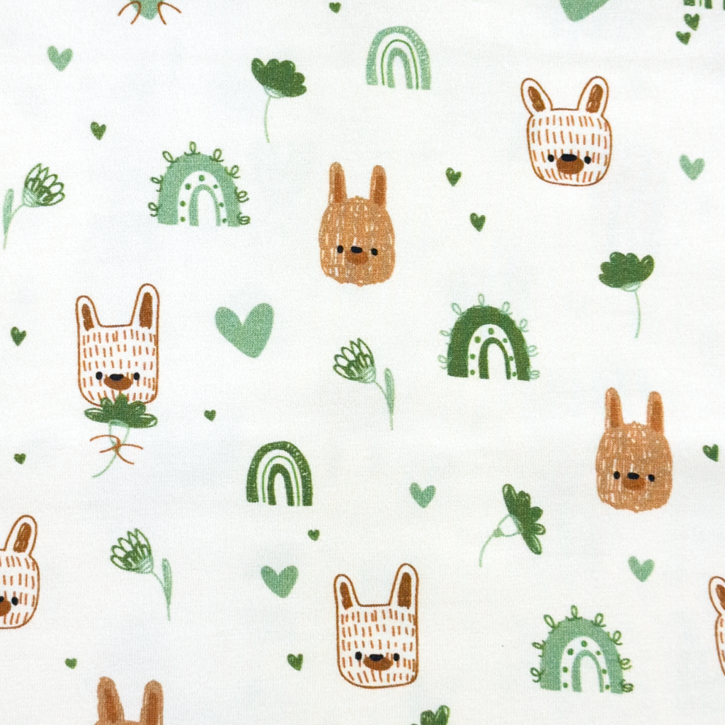 [S2002R] Jersey Printed Small Bear