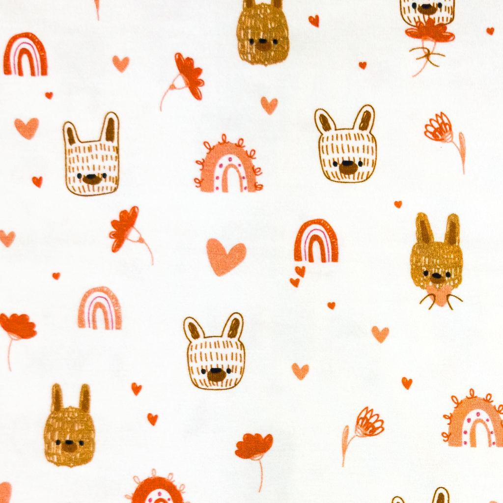 [S2002R] Jersey Printed Small Bear