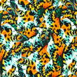 [S1828R-3685] [S1828R] Jersey Digital Printed Animals Freaks  (Design E)