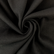 [S2038R-1132] [S2038R] Rib Jersey Uni (Black)