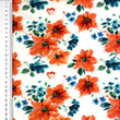 [S1836R-3683] [S1836R] Jersey Digital Printed Watercolor Flowers (Design C)