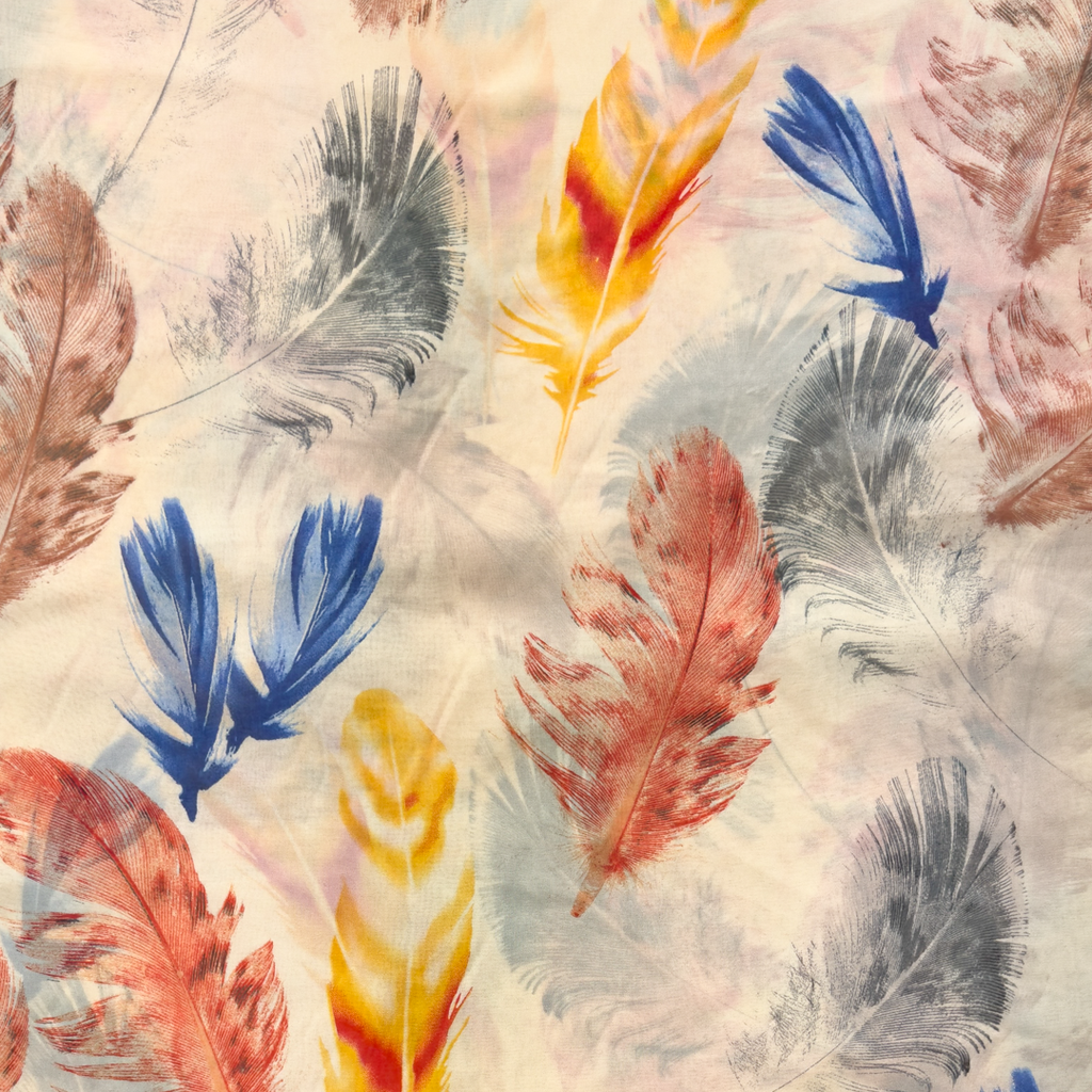 [S2052R] Voile Feathers
