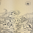 [S2056R-1130] [S2056R] Jacquard Border Design Ciclon (Piasku)