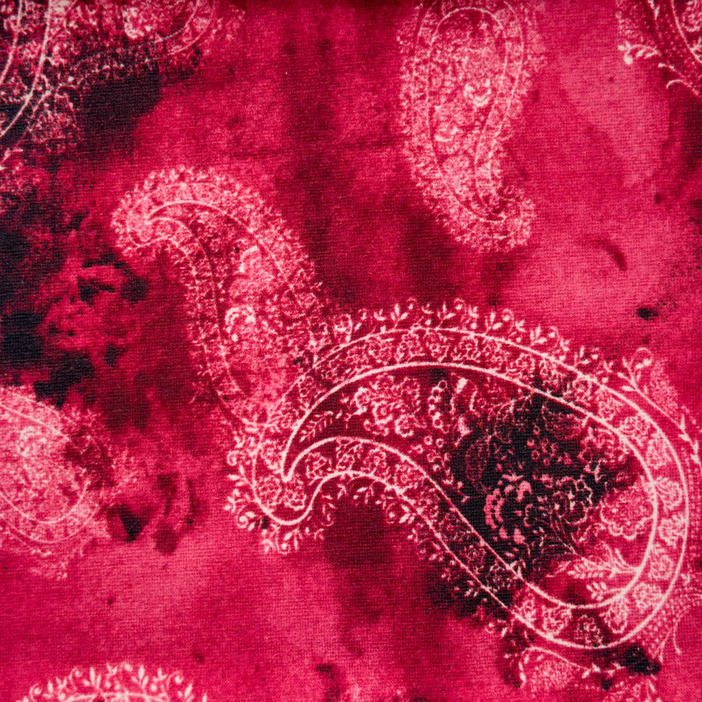 [S2058L] Knitted Luxe Paisley