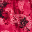 [S2058L-1010] [S2058L] Knitted Luxe Paisley (Burdeos)