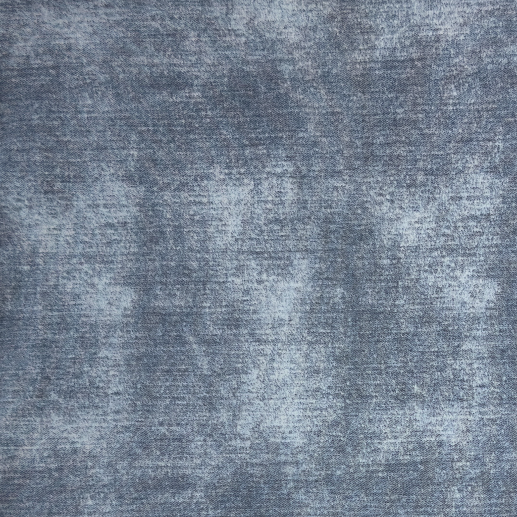[S2031R] French Terry Heavy Printed Jeans