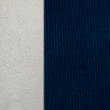 [S2086R-1019] [S2086R] High-Low Rib Teddy (Dunkel Blau)