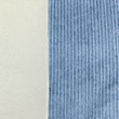 [S2086R-1056] [S2086R] High-Low Rib Teddy (Jeans)