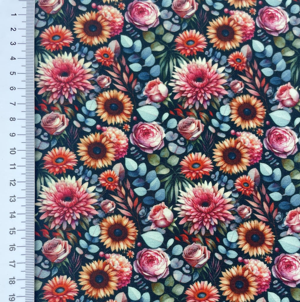 [S2098L] Viscose Lycra Heavy Digital Printed Phoebe