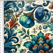 [S2105L-3681] [S2105L] Viscose Lycra Heavy Digital Printed Poppy's And More (Design A)