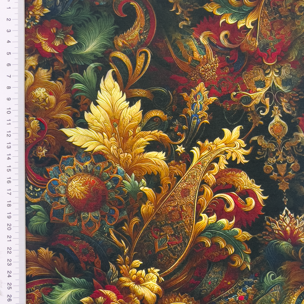 [S2109L] Viscose Lycra Heavy Digital Printed Mix