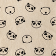 [S2063R-3681] [S2063R] Rib Cord Printed Stretch Cute Animals (Design A)