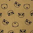 [S2063R-3683] [S2063R] Rib Cord Printed Stretch Cute Animals (Design C)