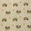 [S2063R-3689] [S2063R] Rib Cord Printed Stretch Cute Animals (Design I)