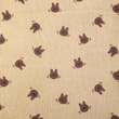 [S2064R-3686] [S2064R] Rib Cord Printed Stretch Small Bunny's (Design F)