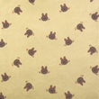 [S2064R-3687] [S2064R] Rib Cord Printed Stretch Small Bunny's (Design G)