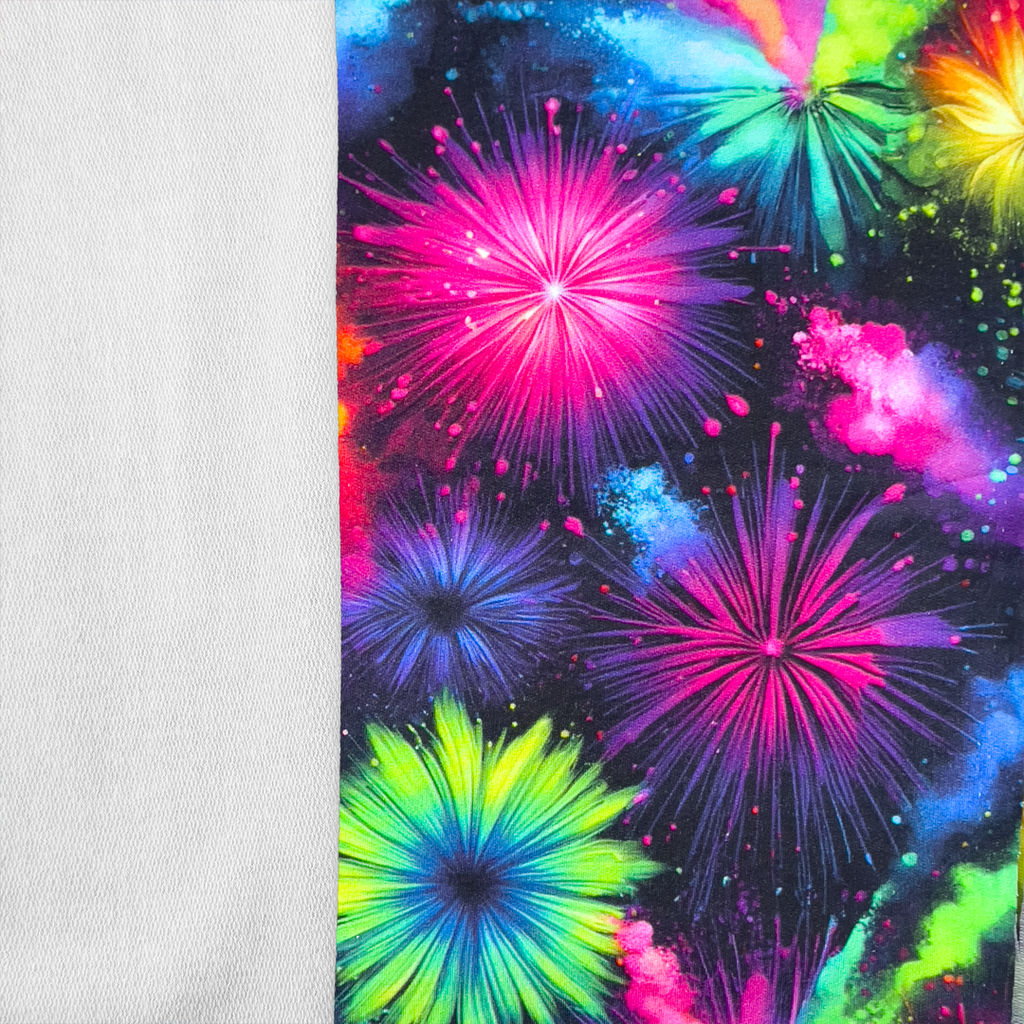[S2125R] French Terry Digital Printed Pop Art