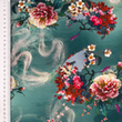 [S2166R-3684] [S2166R] Rayon Digital Printed Lilly (Design D)