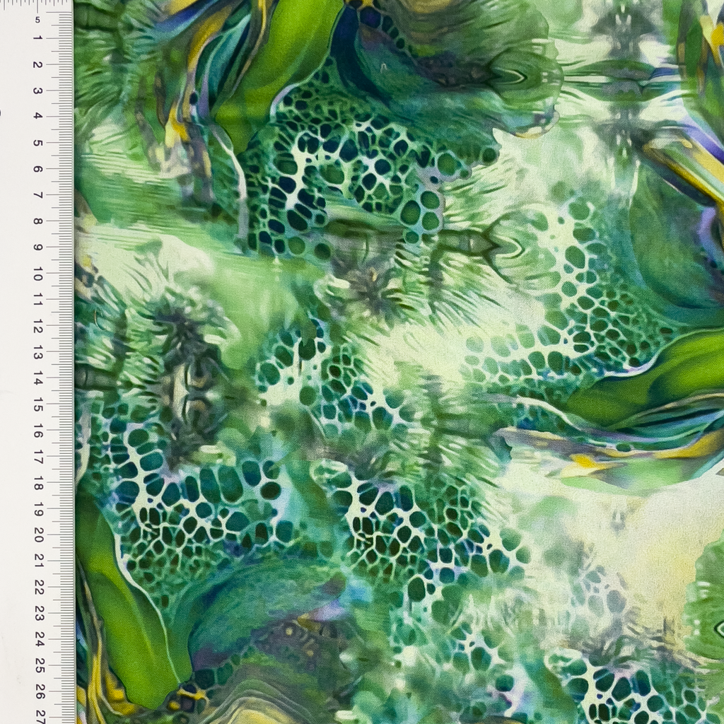 [S2168R] Rayon Digital Printed Linde