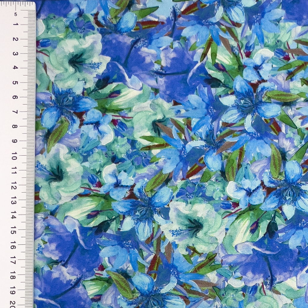 [S2171R] Rayon Digital Printed Florian