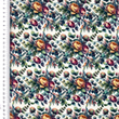[S2107R-3684] [S2107R] Viscose Lycra Heavy Digital Printed Peony's (Design D)