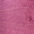 [S2192L-1231] [S2192L] Knitted Verona Cable (Brom Beere)