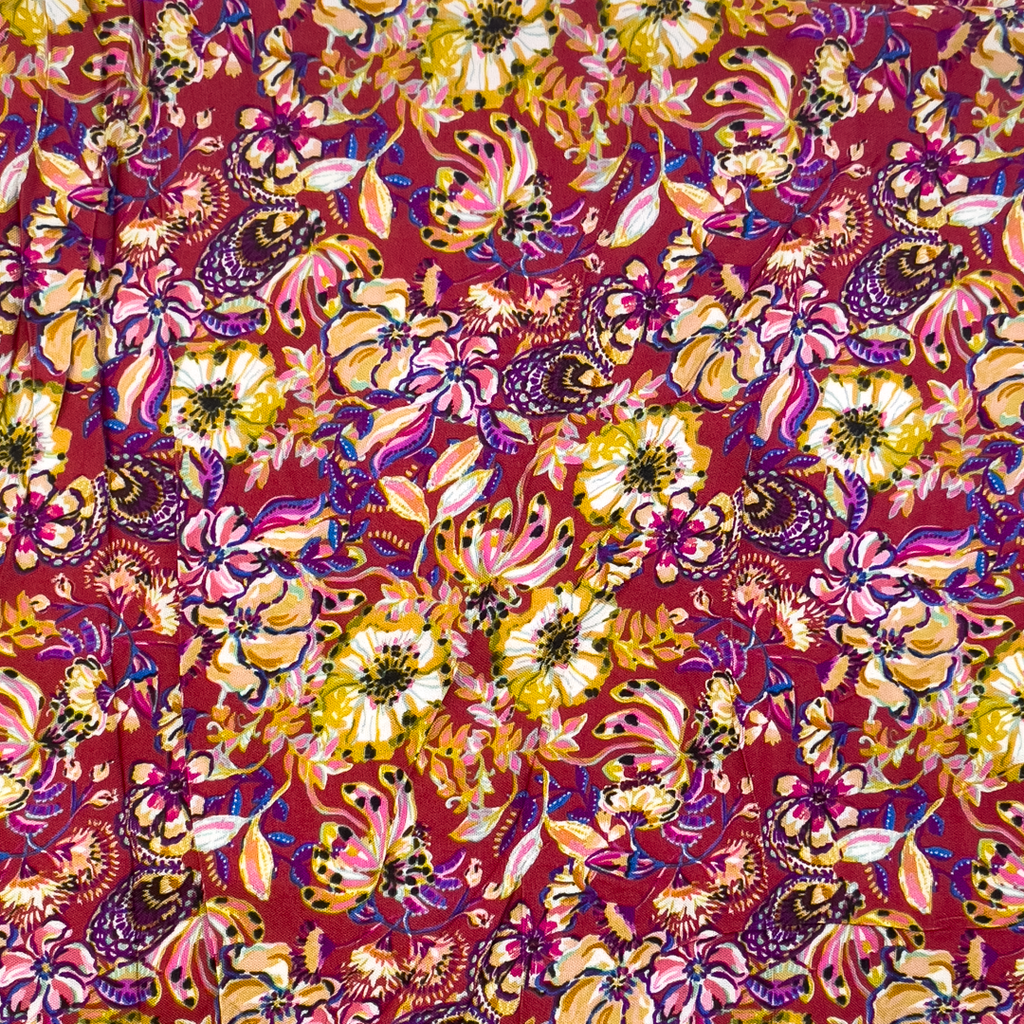 [S2195R] Rayon Digital Printed Nora