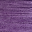 [S2192R-1175] [S2192R] Knitted Verona Cable (Viola)