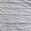 [S2192R-1088] [S2192R] Knitted Verona Cable (Middle Grey)