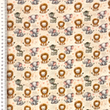 [S2229L-3684] [S2229L] Double Gauze Crinkled Digital Printed Safari Buddy's (Design D)